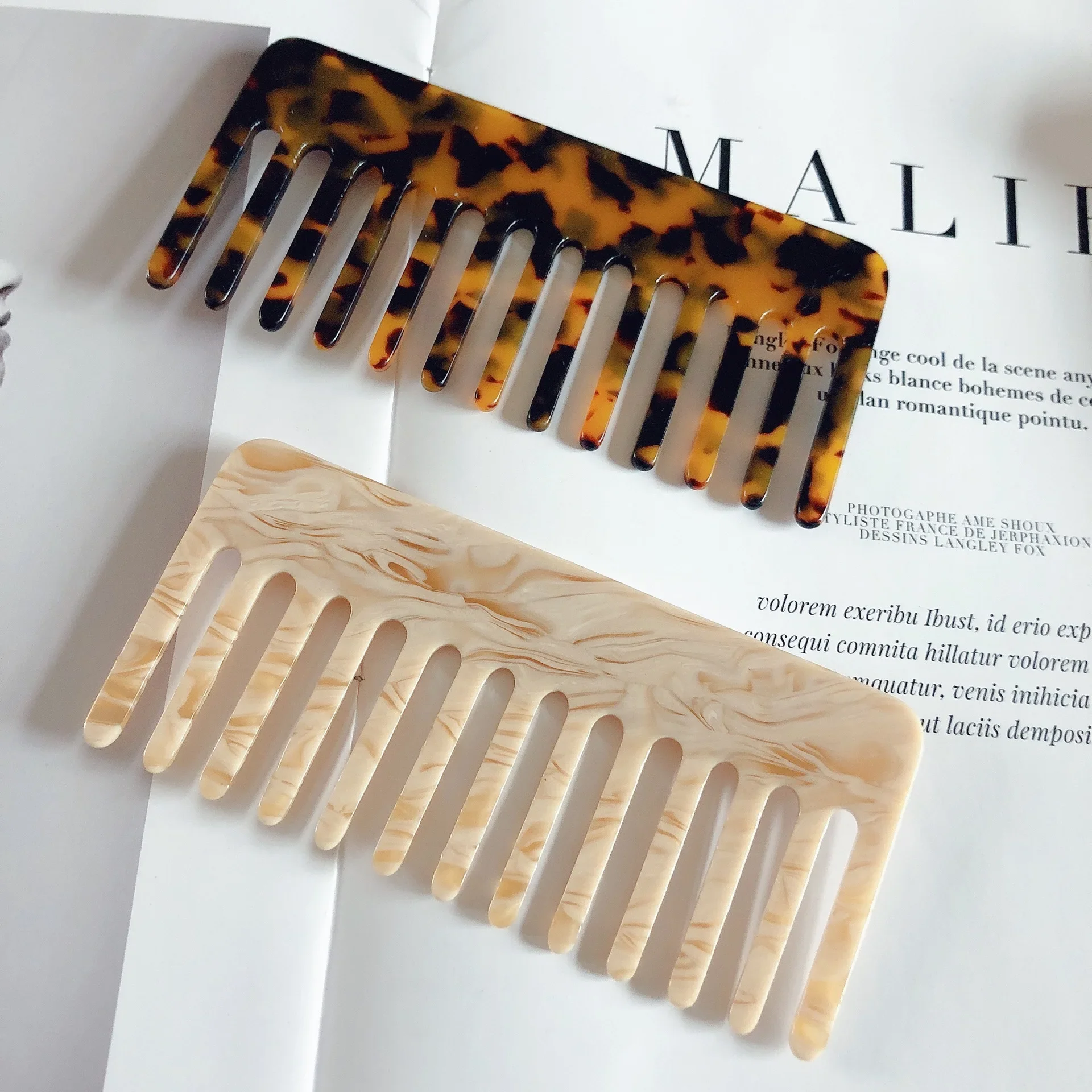 Hair Care Korean Products - 女性用ヘアブラシ,女の子用アクセサリー,カラー帯電防止,ヘッドマッサージ,ヘアスタイリングツール,韓国ファッション