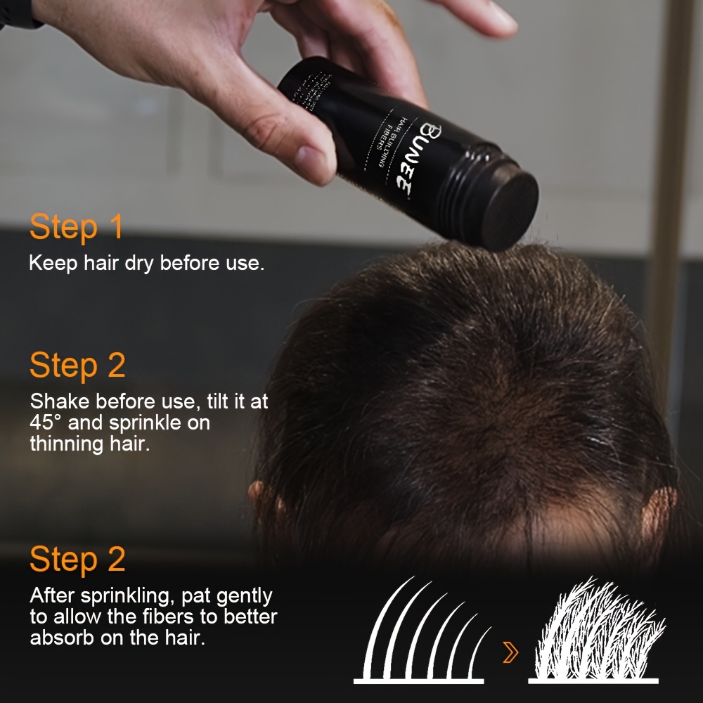 BUNEEヘアファイバー 27.5g：男性用自然な増毛ファイ - Hair Care Products のレビューと価格