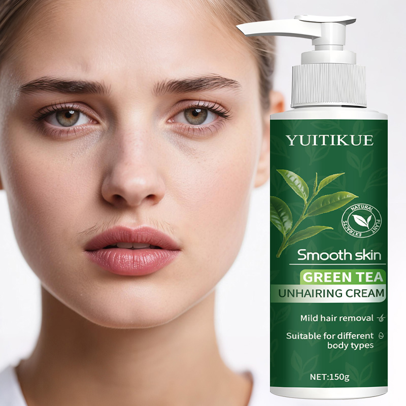 YUITIKUE グリーンティー脱毛クリーム 150g、マイ - Hair Care Lotion のレビューと価格
