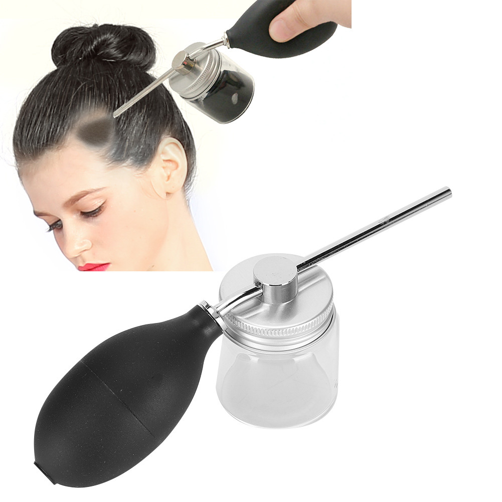 詰め替え可能な理髪用パウダースプレーボトル、サロンスタイリン - Hair Care Products のレビューと価格