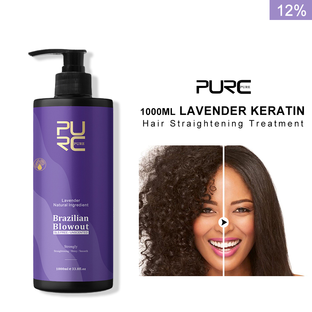 PURC ラベンダー 12% ブラジルケラチン縮毛矯正トリー - Hair Care Organic のレビューと価格